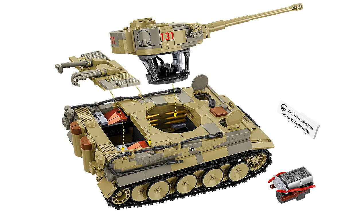 COBI Panzer VI Tiger 131 Tank: Set #2588A