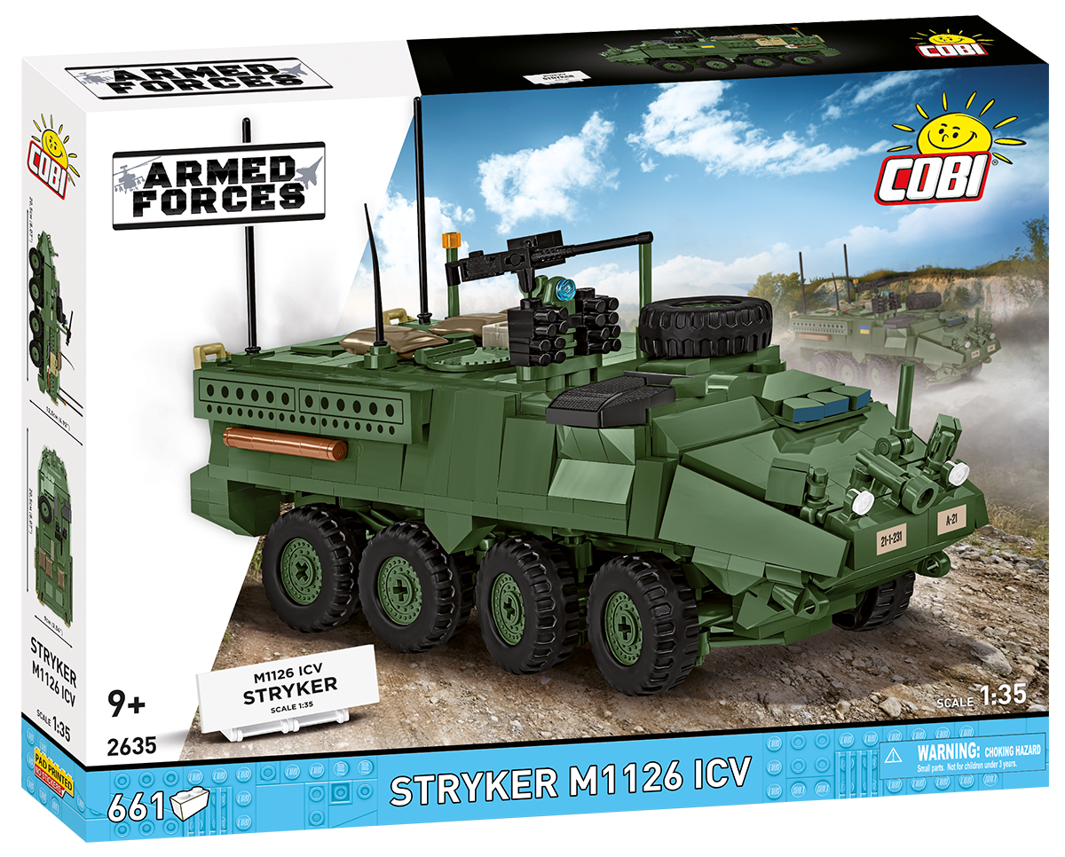 COBI Stryker M1126 ICV Armored Personnel Carrier : Set #2635