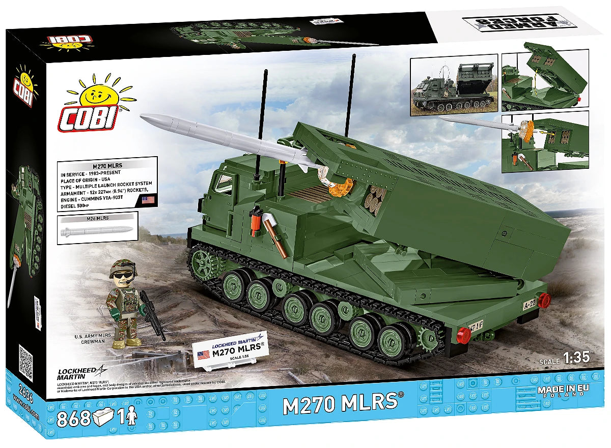 COBI M270 MLRS Multiple Launch Rocket System: Set #2636