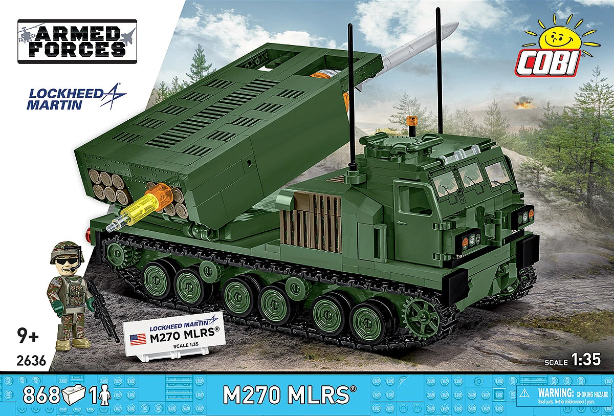 COBI M270 MLRS Multiple Launch Rocket System: Set #2636
