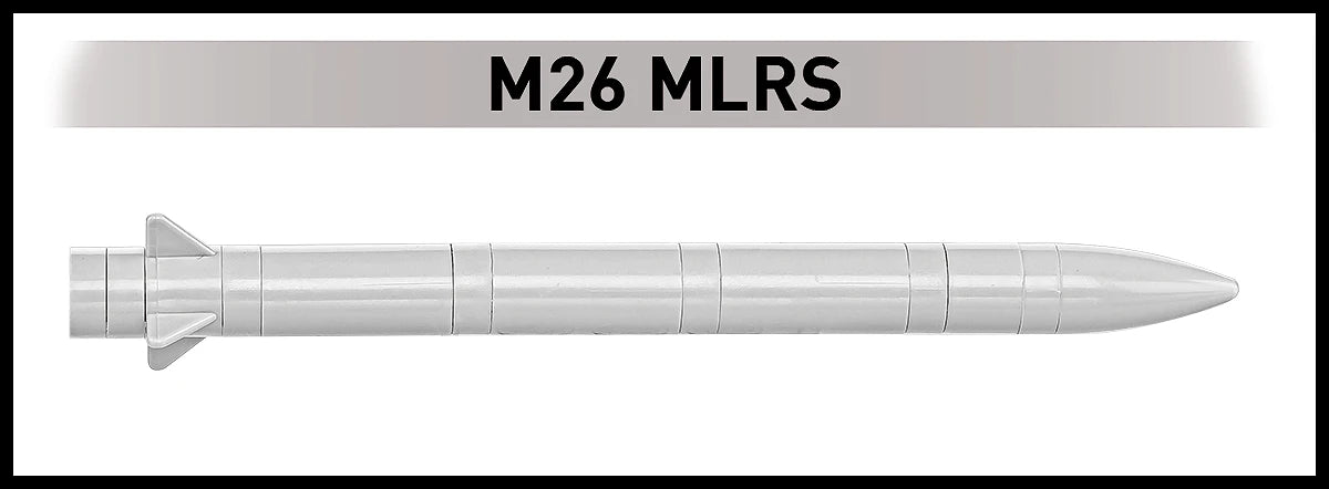 COBI M270 MLRS Multiple Launch Rocket System: Set #2636