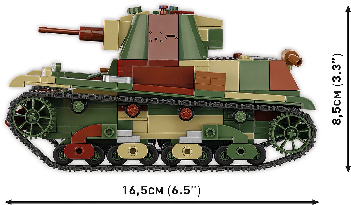 COBI Polish 7TP Light Tank : Set #2661