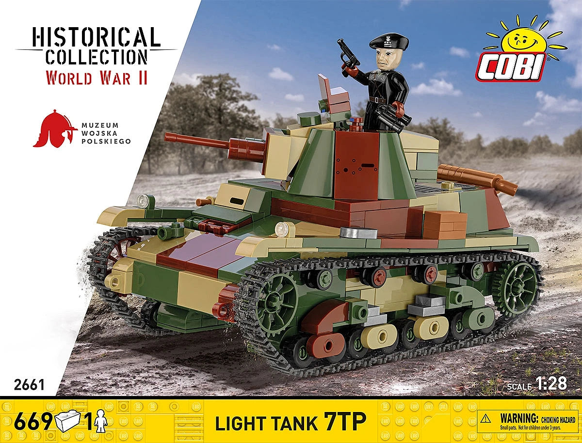 COBI Polish 7TP Light Tank : Set #2661