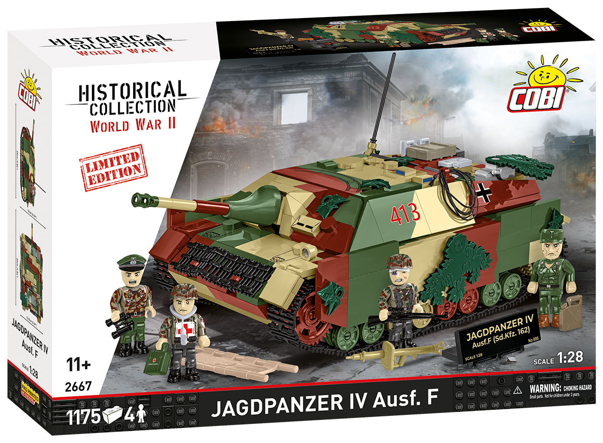COBI LIMITED EDITION Jagdpanzer IV Ausf. F Tank Destroyer : Set #2667