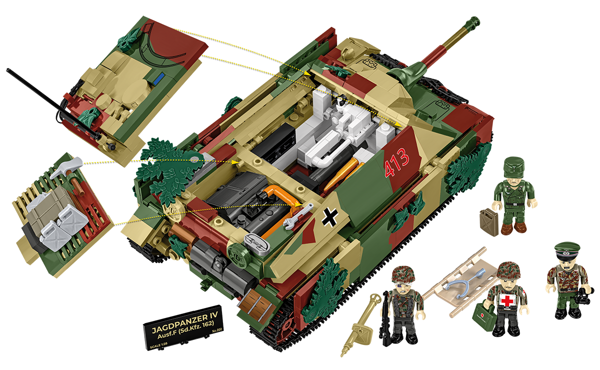 COBI LIMITED EDITION Jagdpanzer IV Ausf. F Tank Destroyer : Set #2667