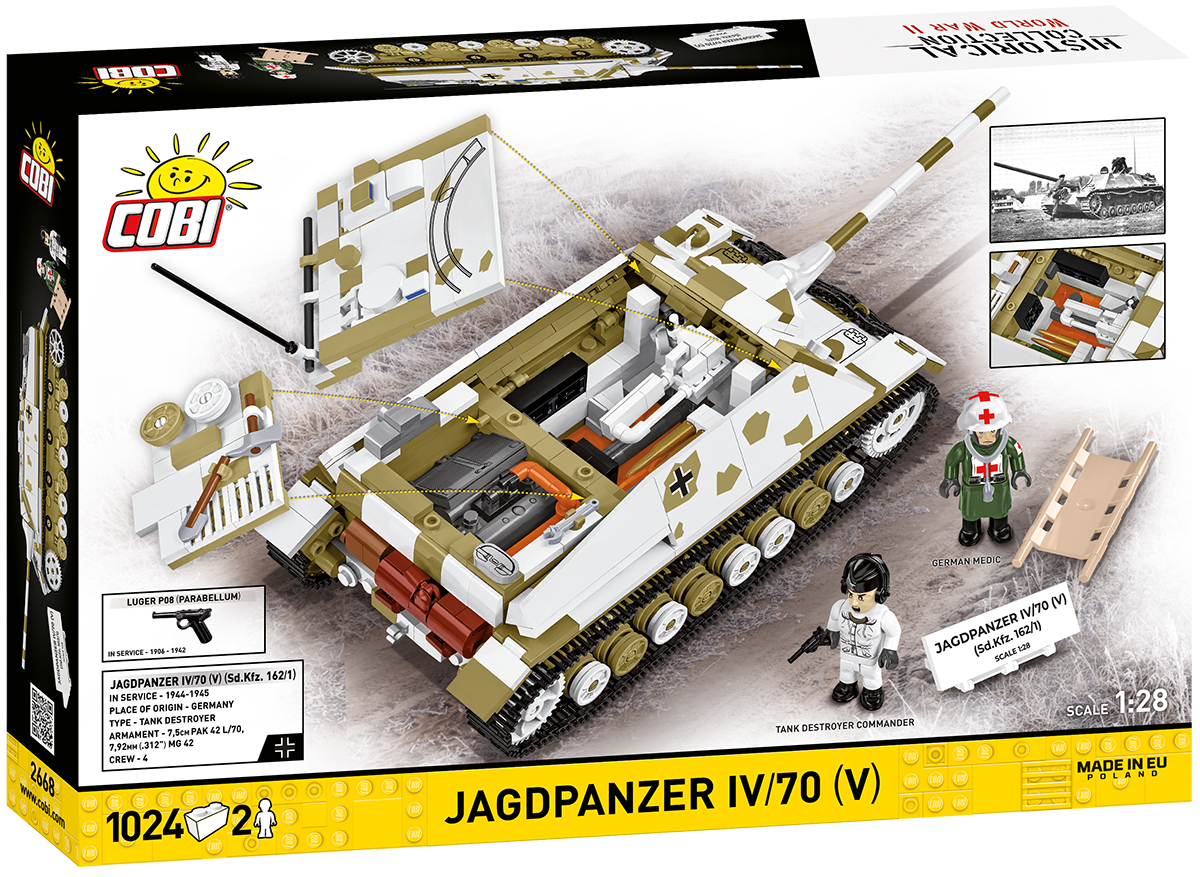 COBI Jagdpanzer IV/70 (V) Tank Destroyer : Set #2668