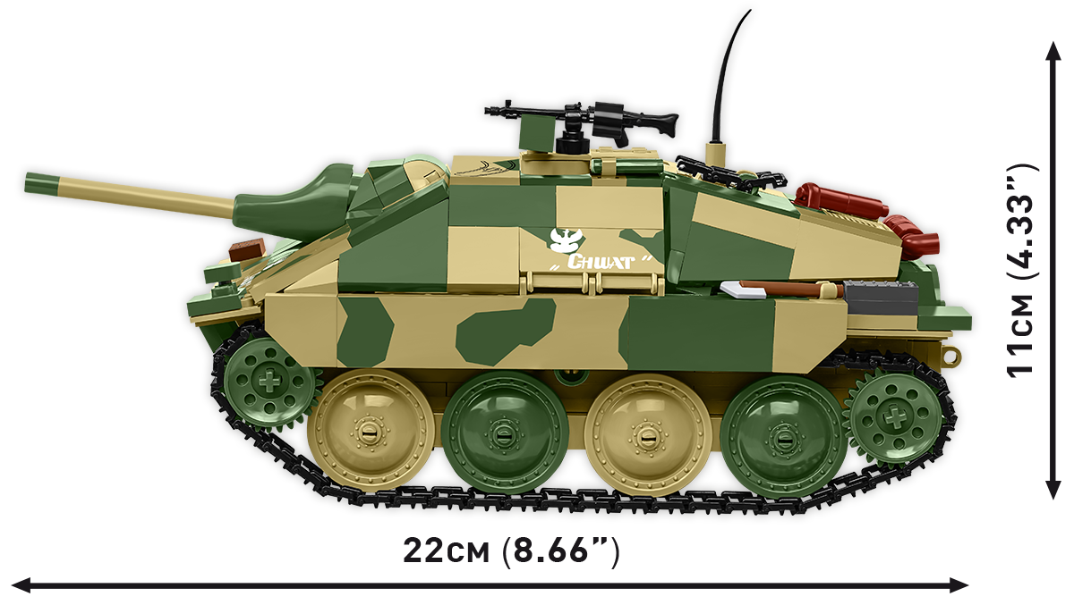 Chasseur de chars JagdPanzer 38(t) « Chwat » (Brave) COBI : SET #2670