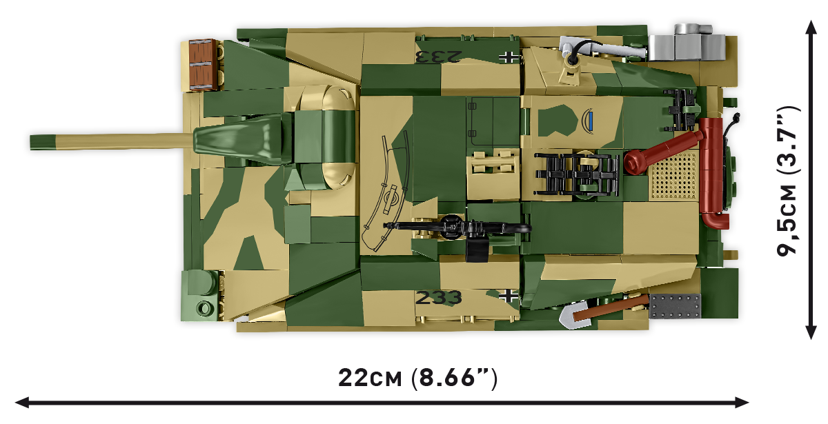 Chasseur de chars JagdPanzer 38(t) « Chwat » (Brave) COBI : SET #2670