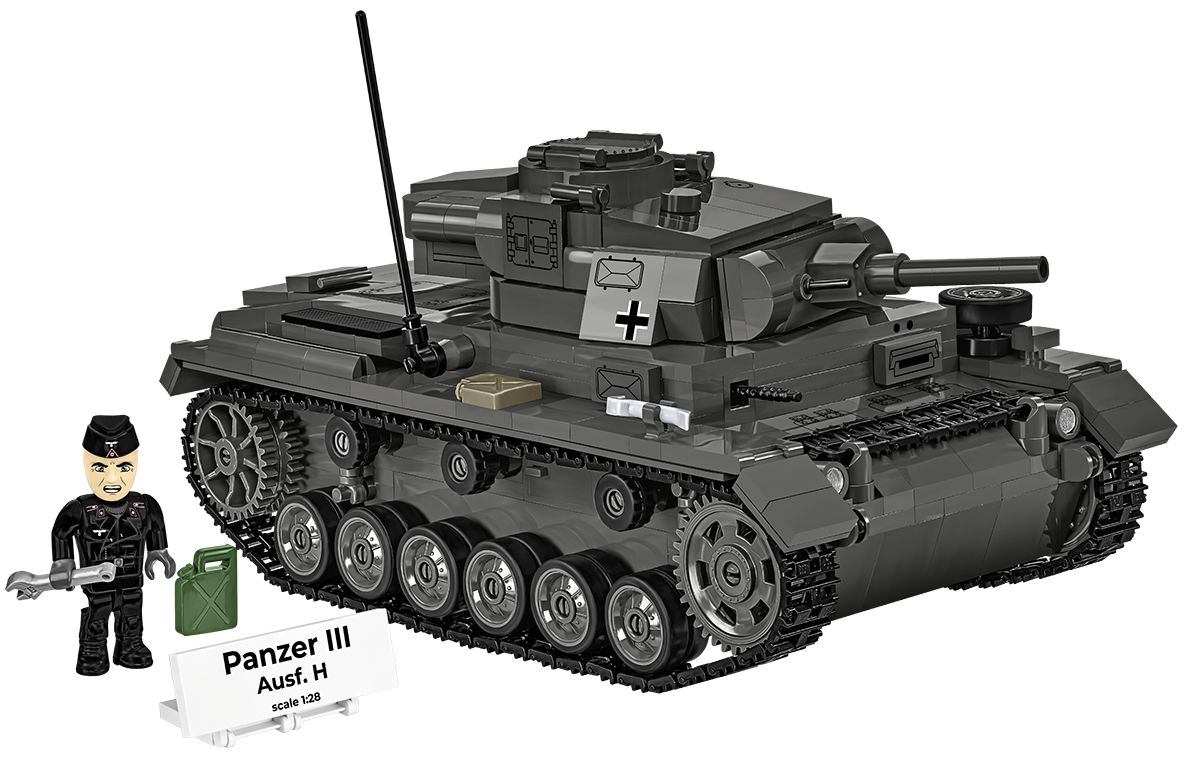 COBI Panzer III Ausf. H Tank : Set #2672