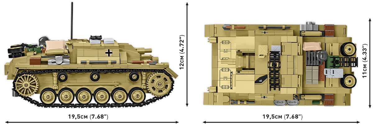COBI LIMITED EDITION Sturmgeschütz III Ausf. D Assault Gun : Set #2675