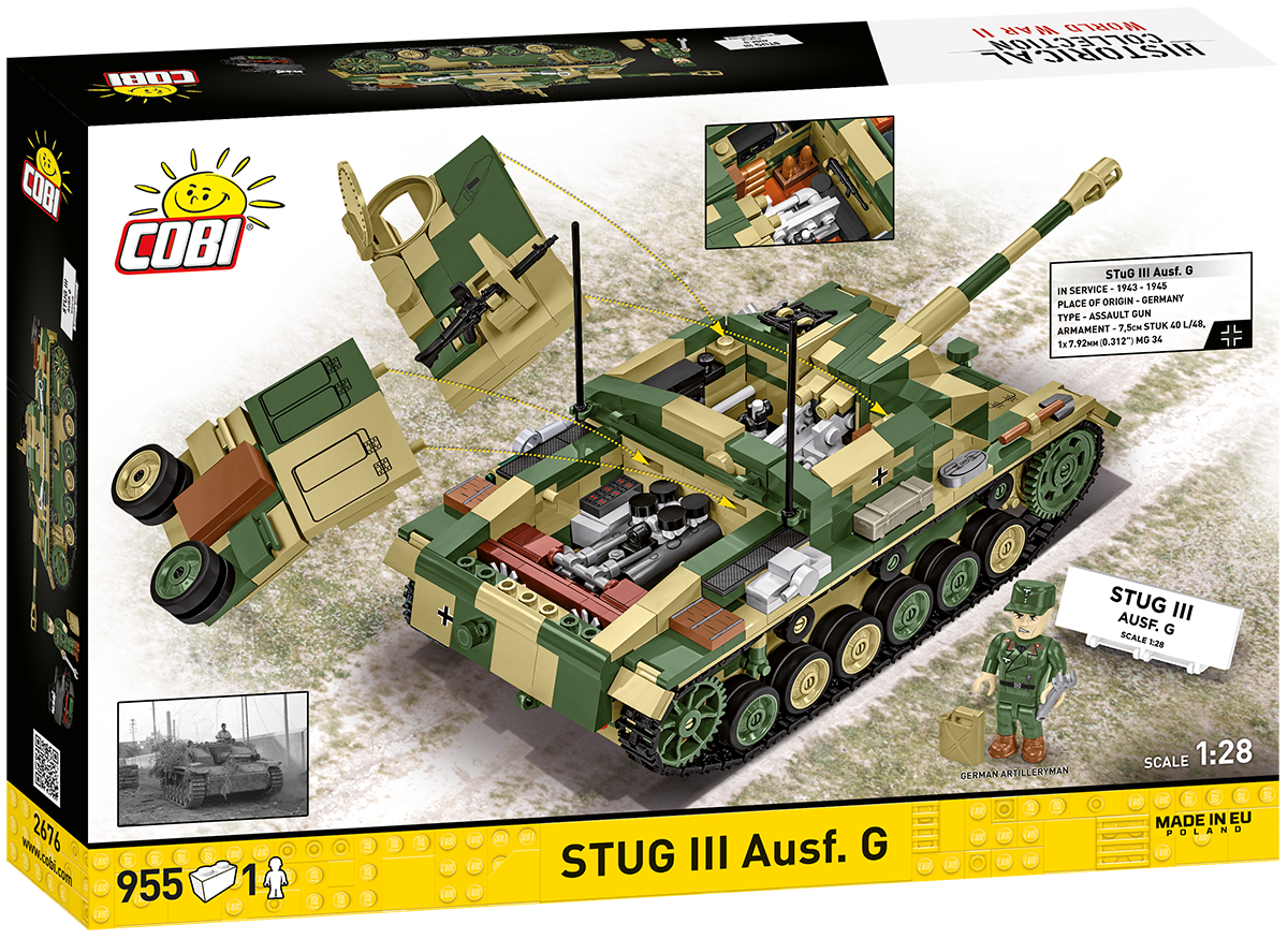 COBI StuG III Ausf. G Assault Gun : Set #2676