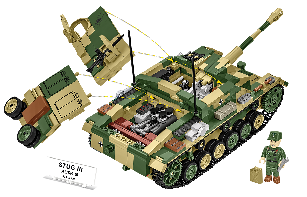 COBI StuG III Ausf. G Assault Gun : Set #2676