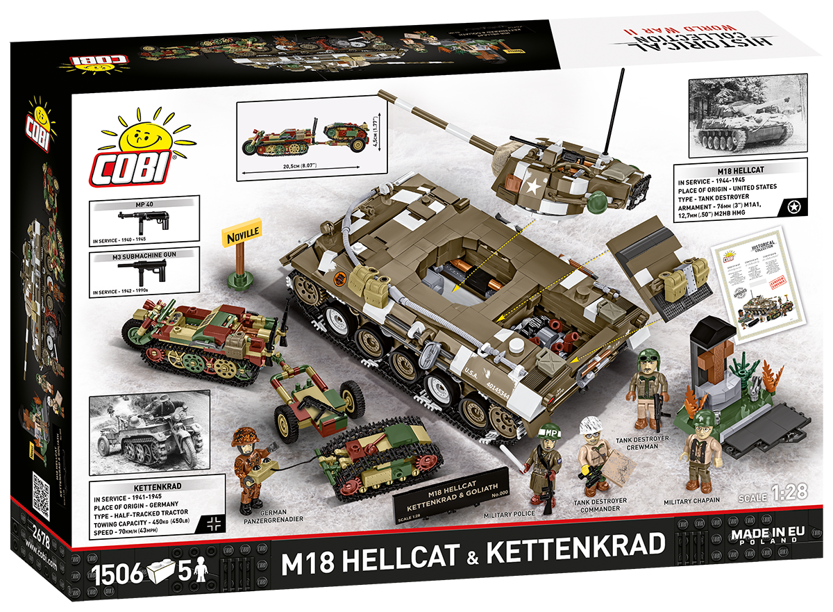 COBI LIMITED EDITION M18 Hellcat & Kettenkrad : Set #2678