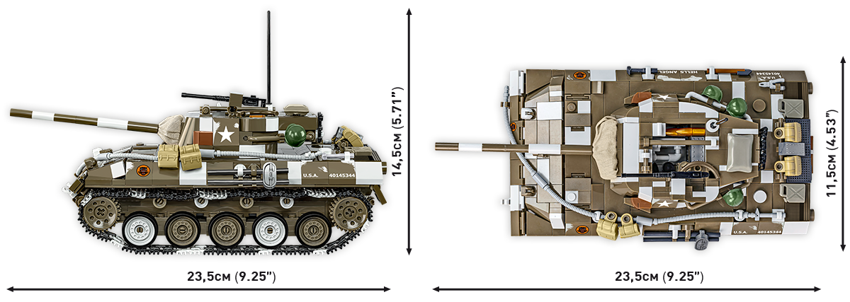 COBI LIMITED EDITION M18 Hellcat & Kettenkrad : Set #2678