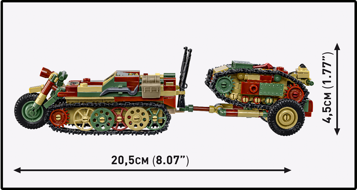 COBI LIMITED EDITION M18 Hellcat & Kettenkrad : Set #2678
