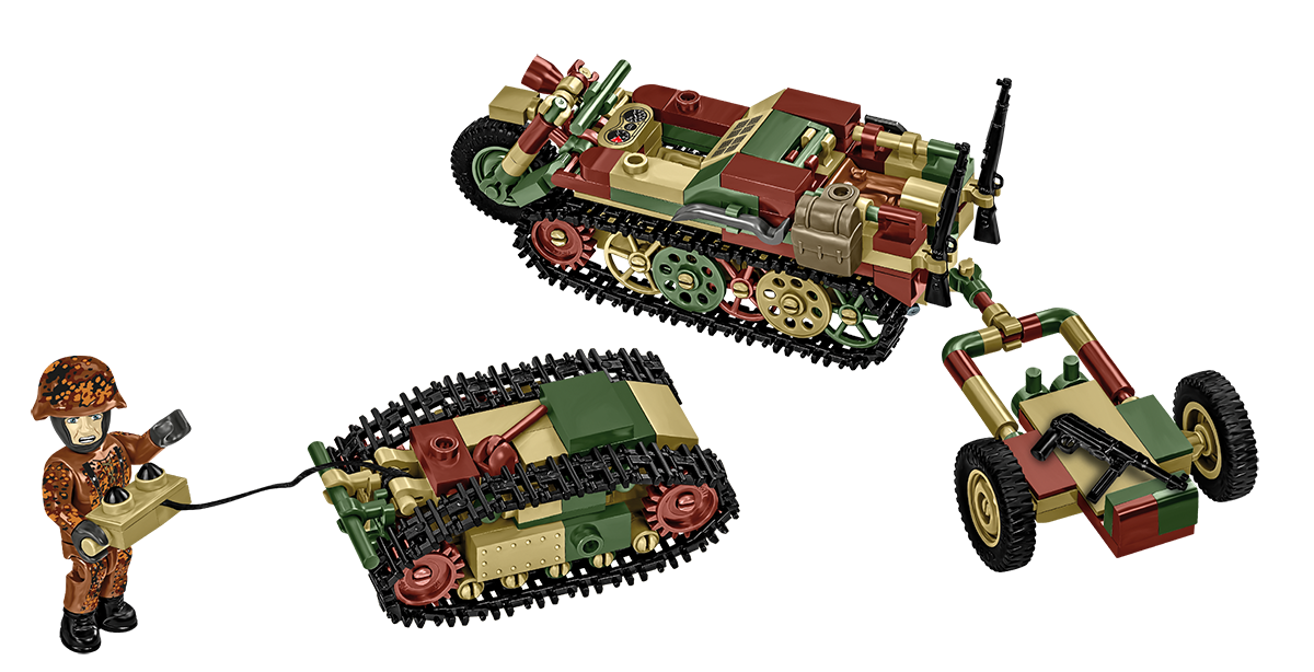COBI LIMITED EDITION M18 Hellcat & Kettenkrad : Set #2678