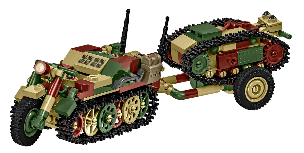COBI LIMITED EDITION M18 Hellcat & Kettenkrad : Set #2678