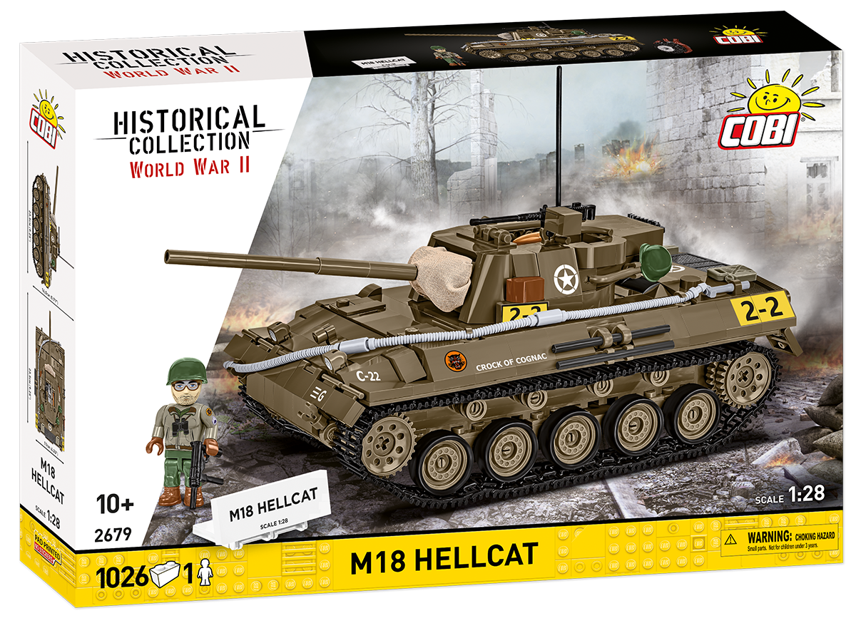 COBI M18 Hellcat Tank Destroyer: Set #2679
