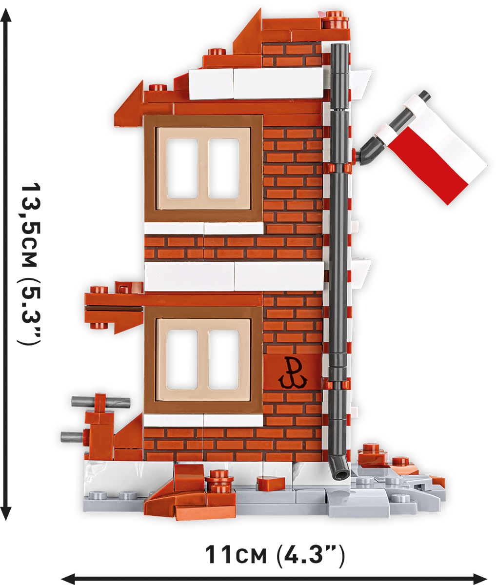 COBI Goliath Tracked Mine, Warsaw Uprising : Set #2680