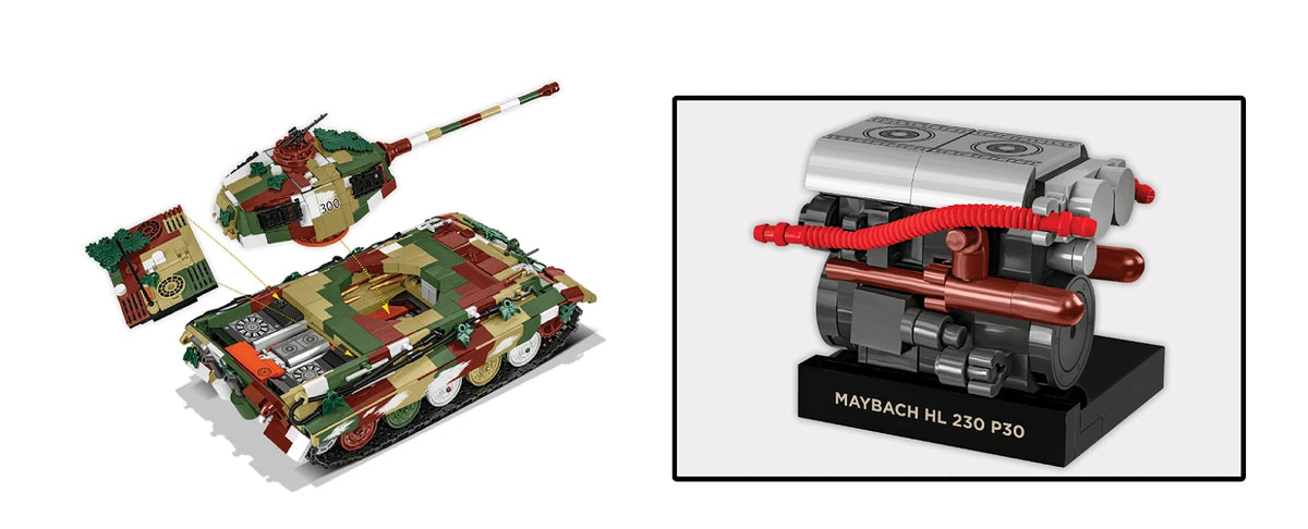 COBI LIMITED EDITION Panzer VI Ausf. B Tiger II Königstiger: Set #2684