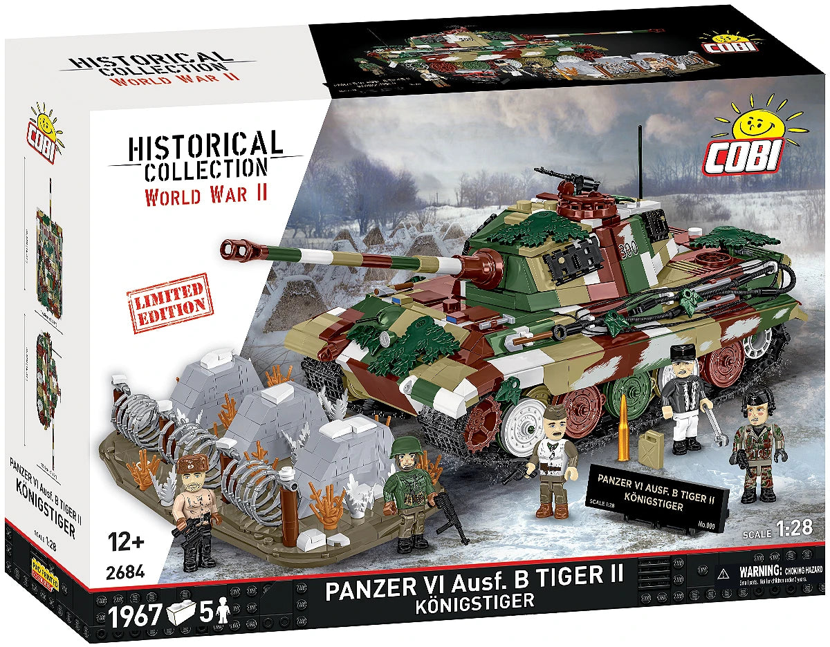 COBI LIMITED EDITION Panzer VI Ausf. B Tiger II Königstiger: Set #2684