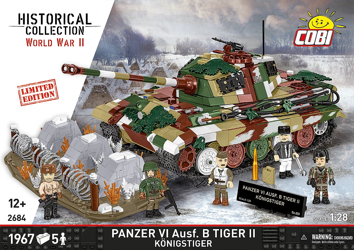 COBI LIMITED EDITION Panzer VI Ausf. B Tiger II Königstiger: Set #2684