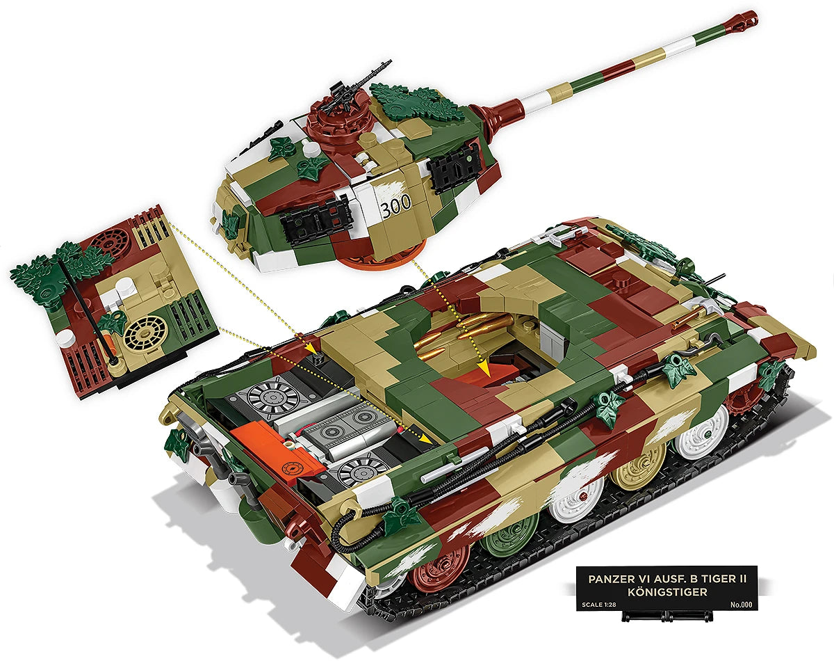 COBI LIMITED EDITION Panzer VI Ausf. B Tiger II Königstiger: Set #2684
