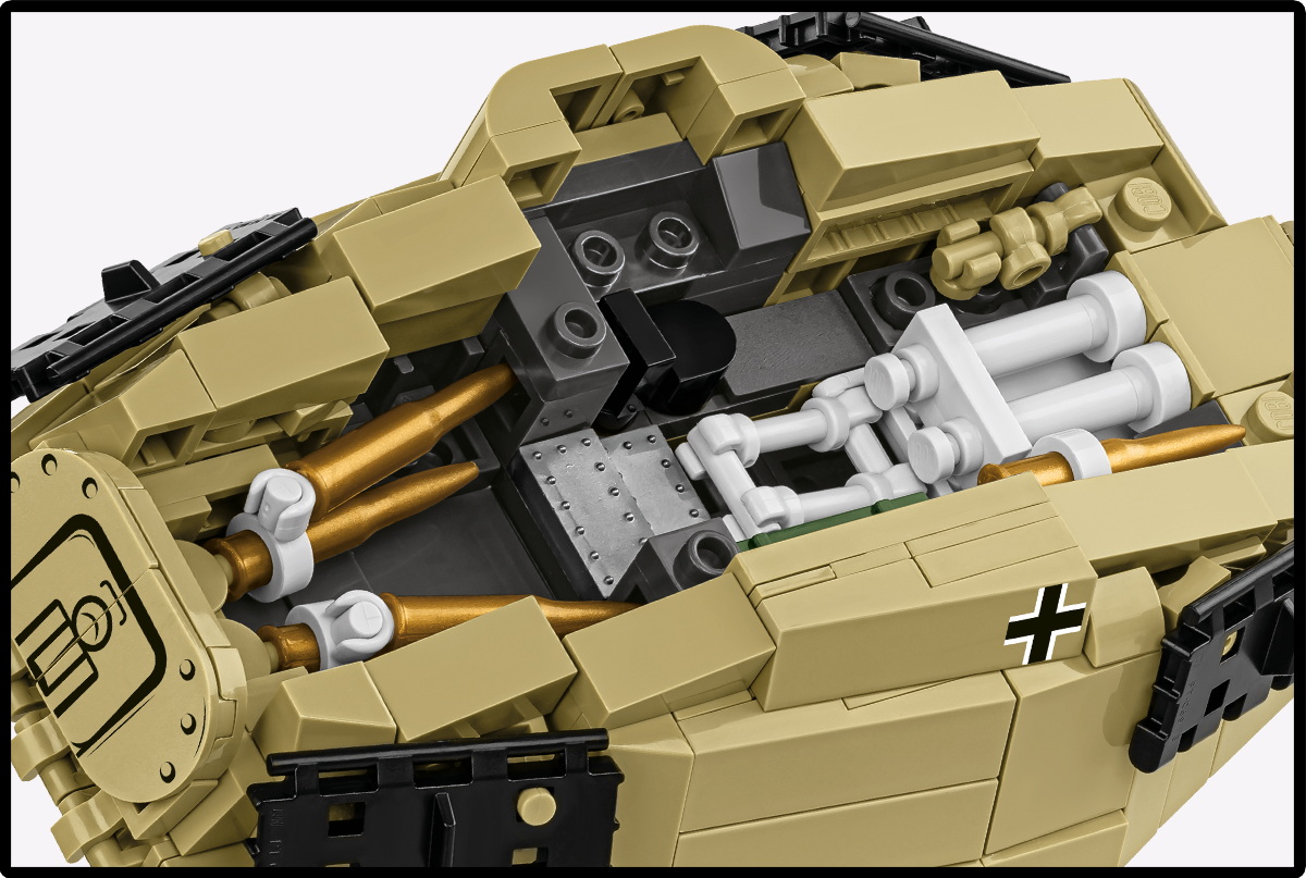 COBI TIGER II King Tiger Tank (KTV2) : Set #2686