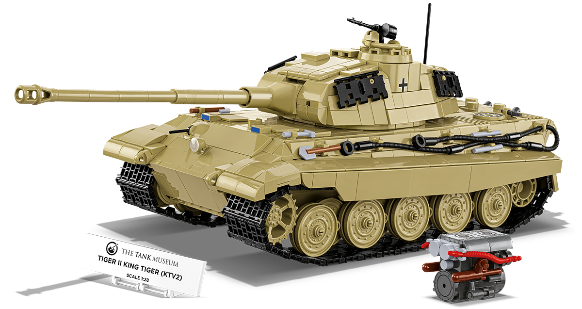 COBI TIGER II King Tiger Tank (KTV2) : Set #2686
