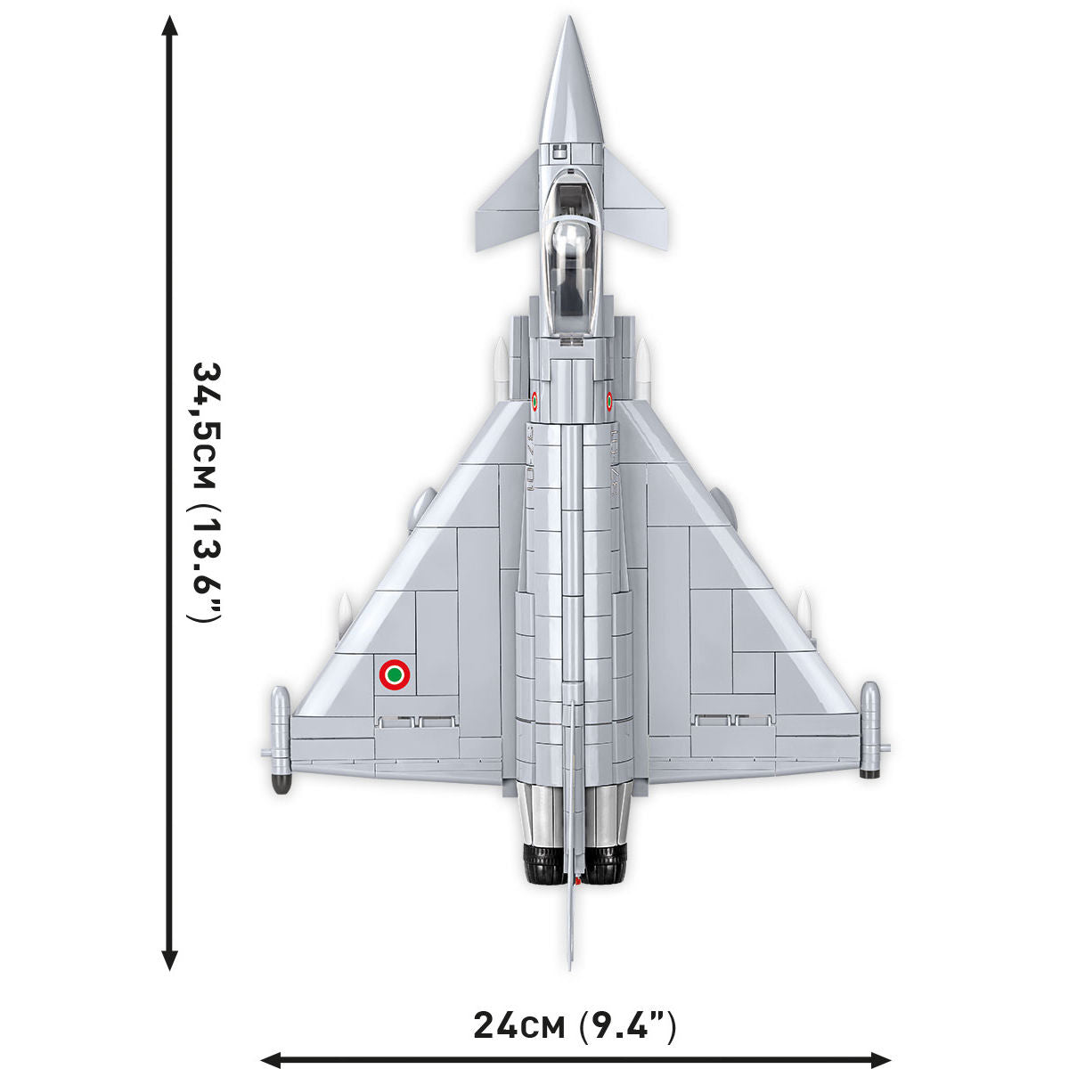 COBI Eurofighter F2000 Typhoon Fighter (Italia): Set n.° 5849