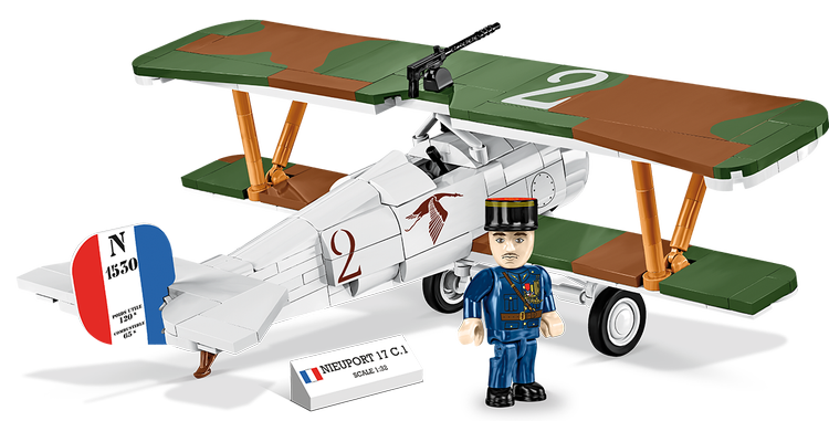 COBI Nieuport 17 C.1 Caza Sesquiplano: Set #2997