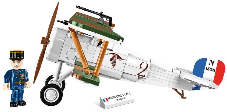COBI Nieuport 17 C.1 Caza Sesquiplano: Set #2997
