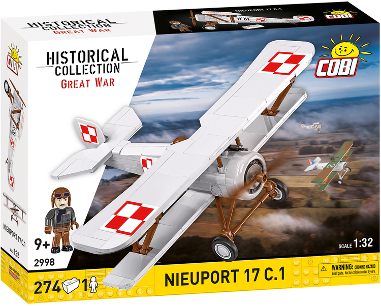 COBI Nieuport 17 C.1 Polish Sesquiplane Fighter : Set #2998