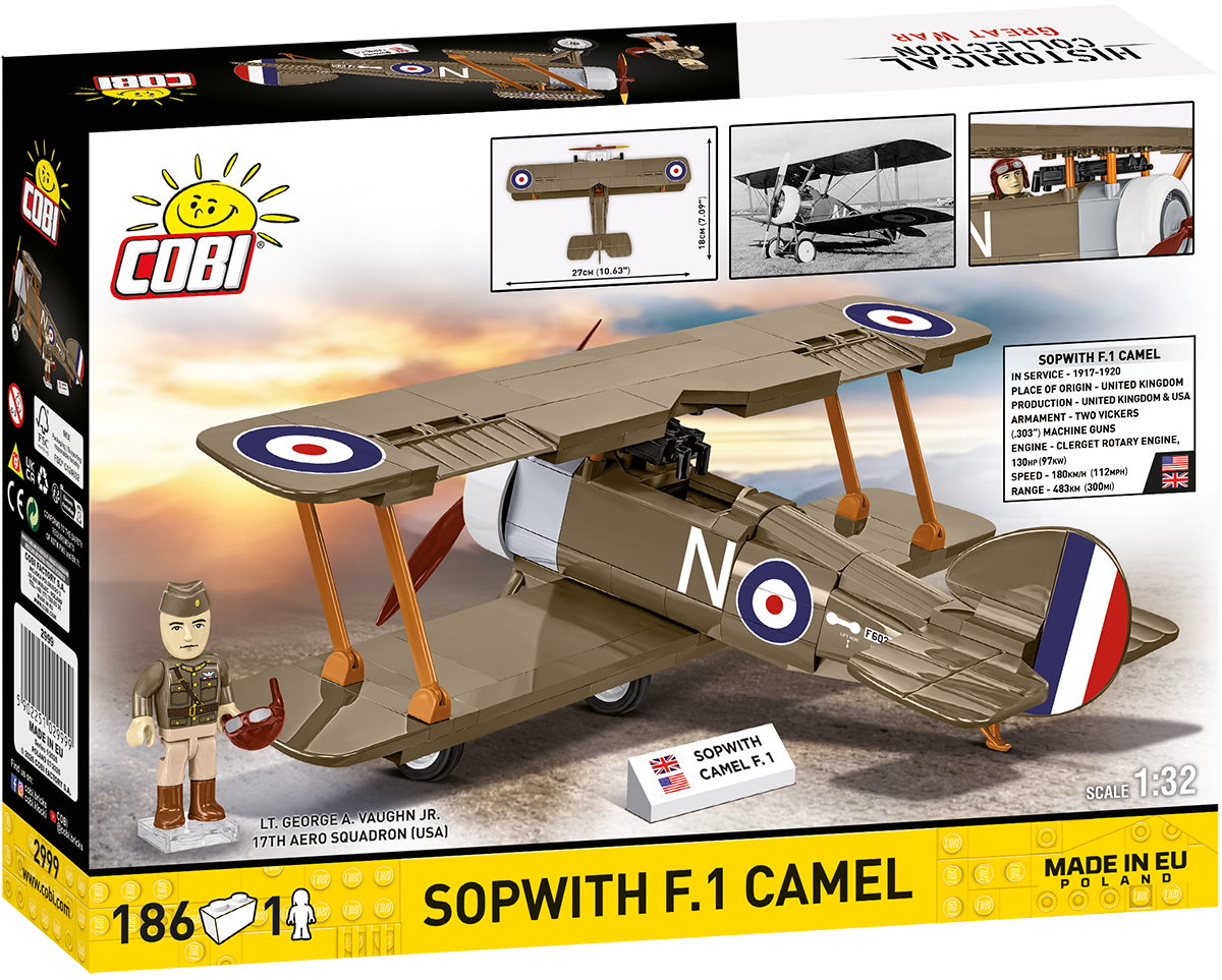 COBI Sopwith F.1 Camel Fighter : Set #2999