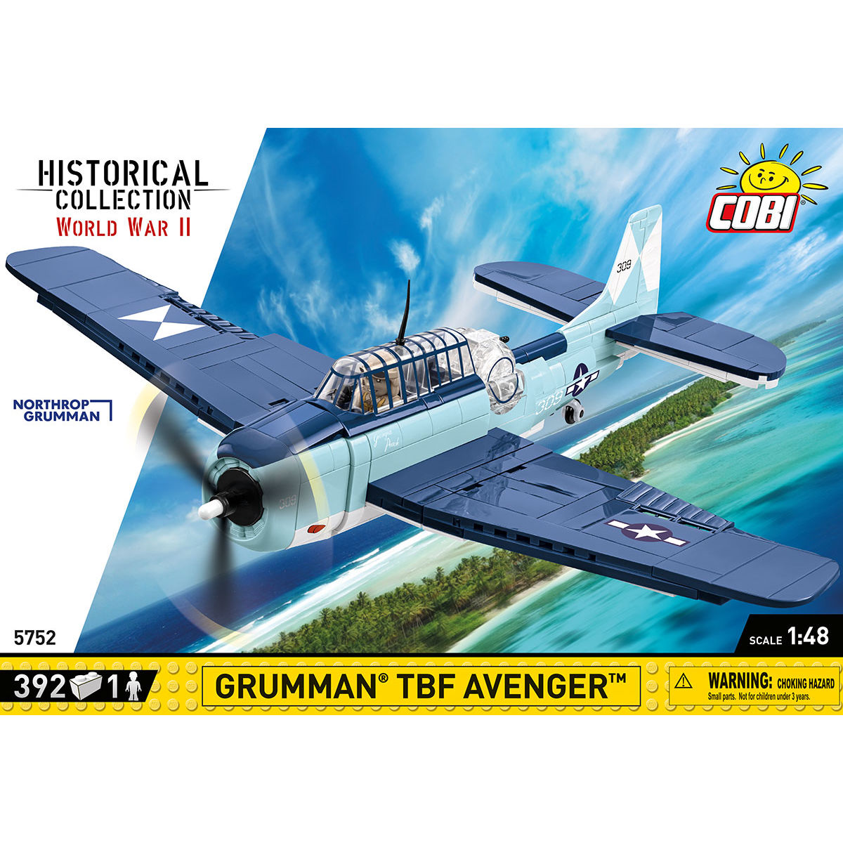 COBI Grumman TBF Avenger Torpedo Bomber : Set #5752 – COBI