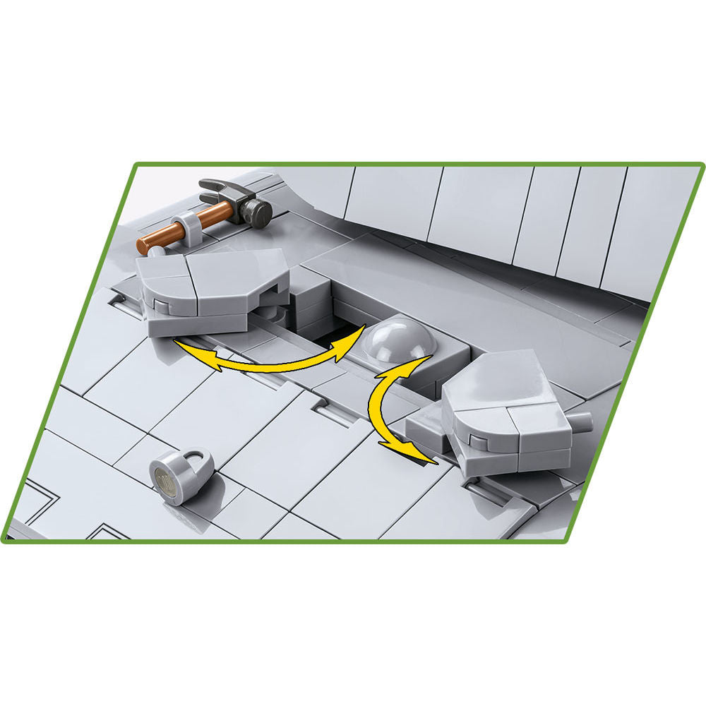 Tanque COBI Panzerkampfwagen E-100: Juego #2572