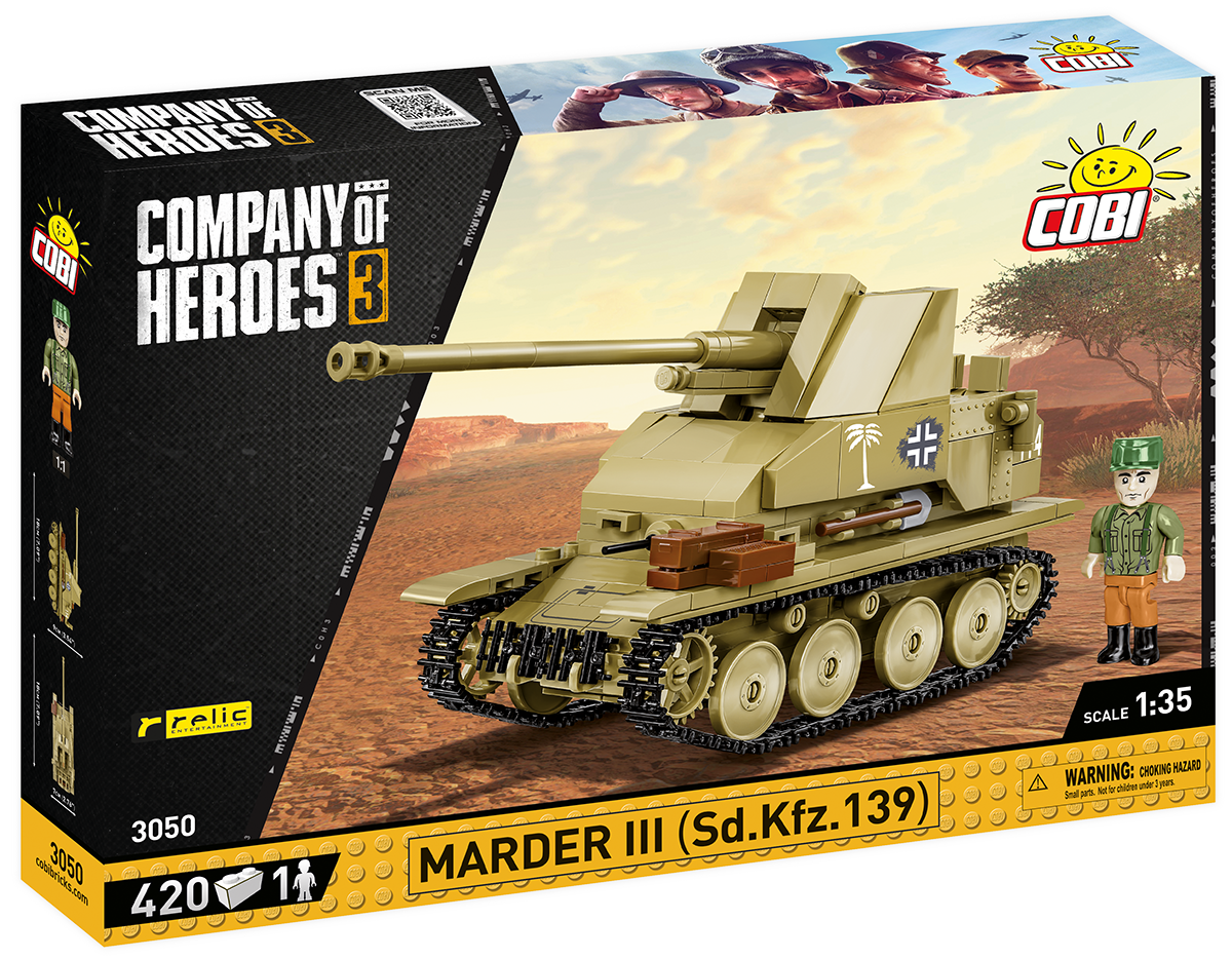 COBI Marder III (Sd.Kfz. 139) Tank Destroyer : Set #3050