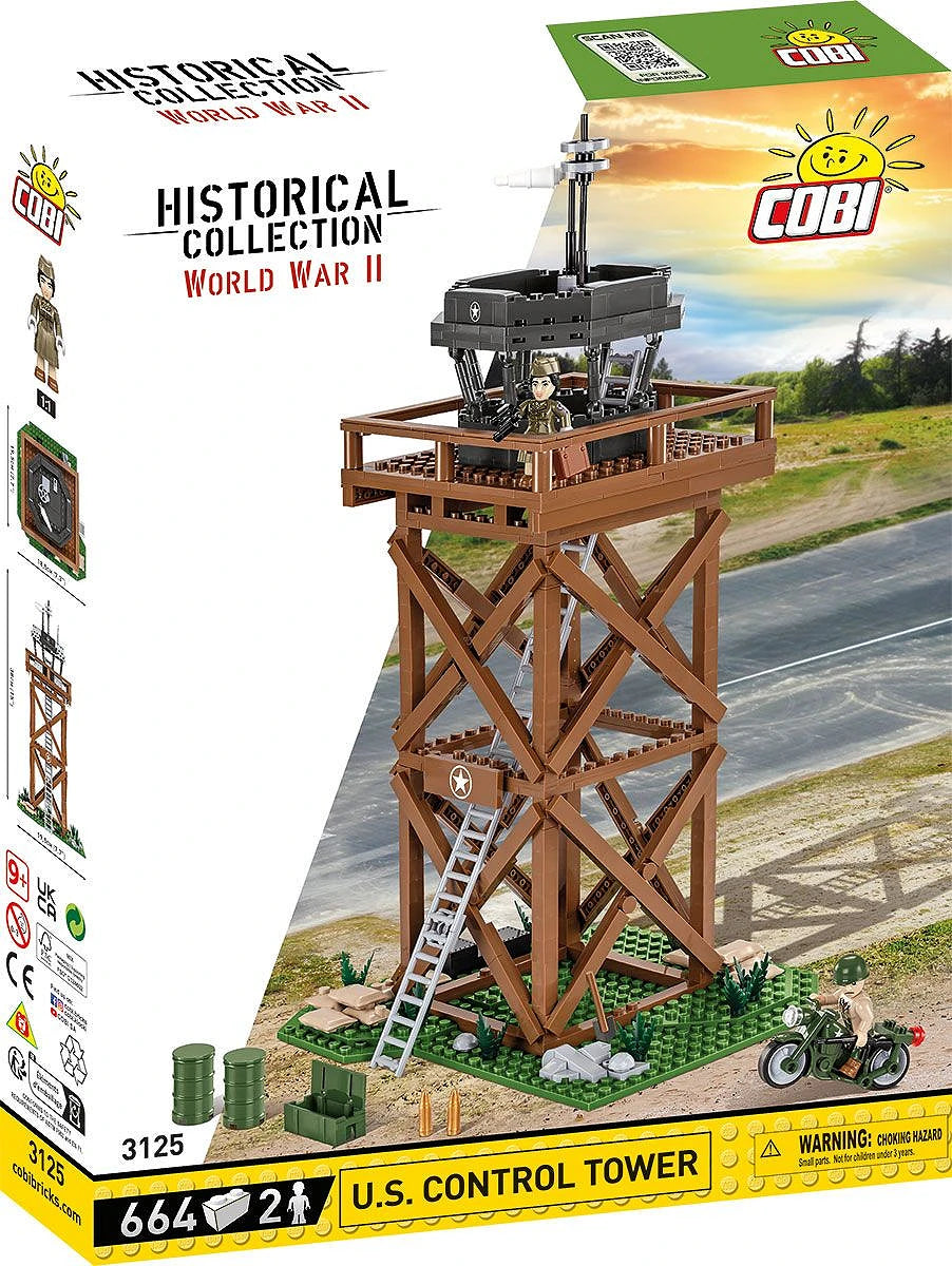 COBI U.S. Control Tower : Set #3125