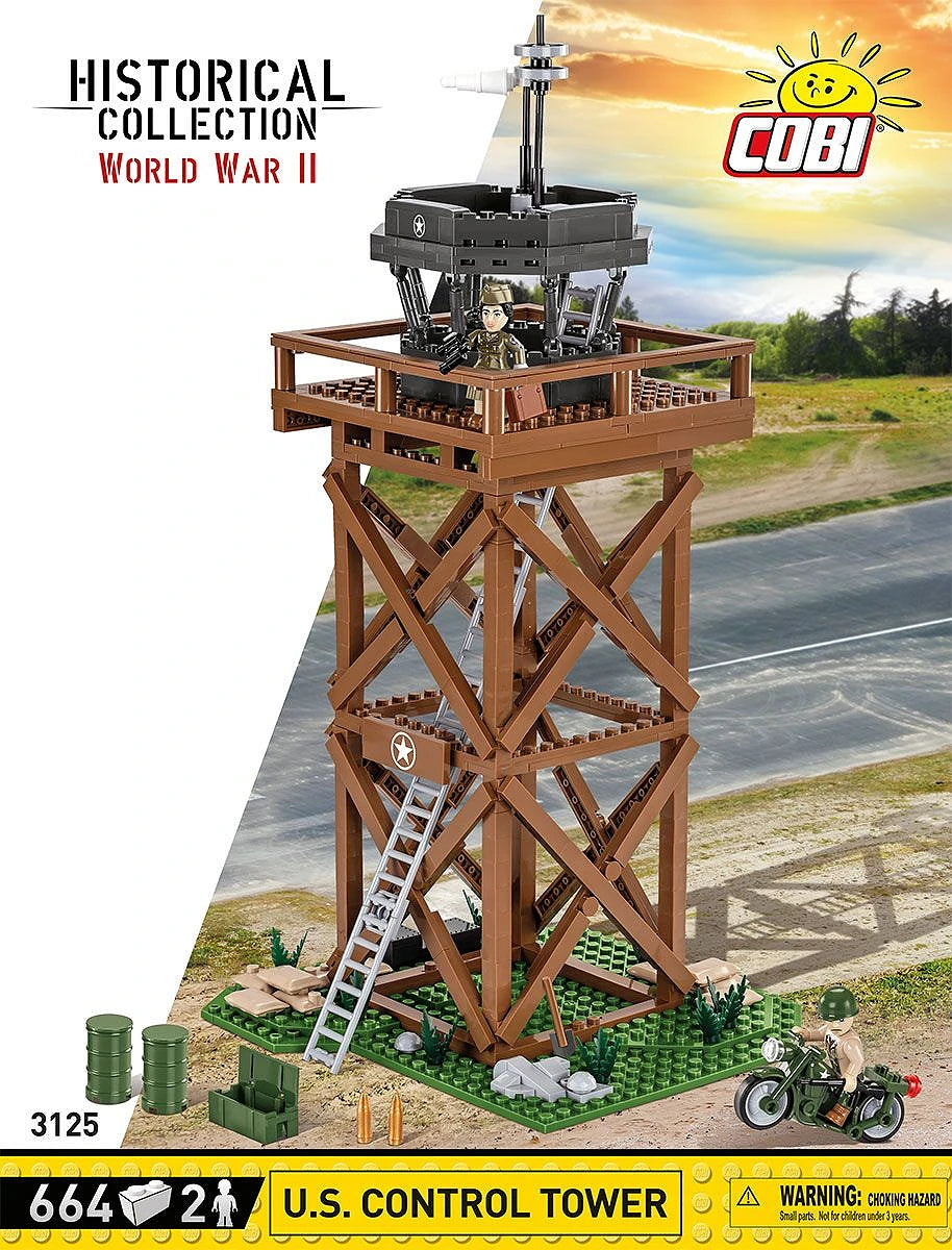 COBI U.S. Control Tower : Set #3125