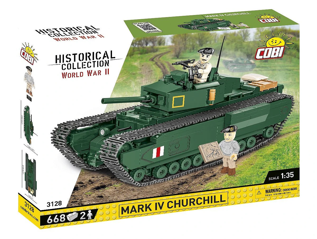 COBI M4A1 Sherman Tank: Set #3126