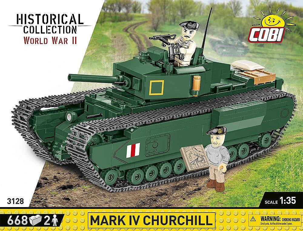 COBI M4A1 Sherman Tank: Set #3126