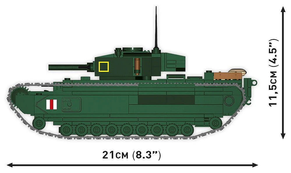 COBI M4A1 Sherman Tank: Set #3126