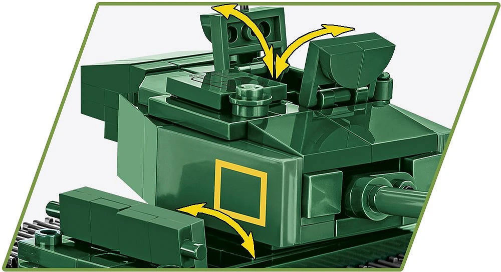 COBI M4A1 Sherman Tank: Set #3126