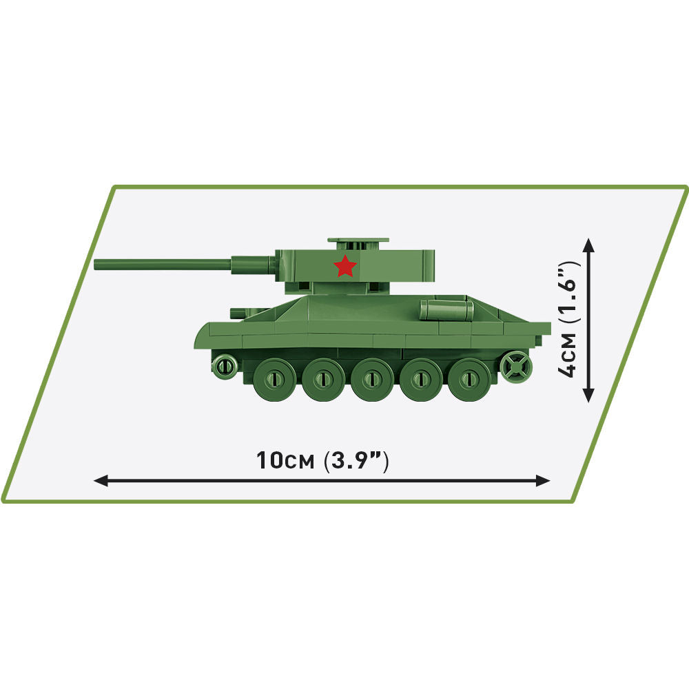 Tanque COBI T-34-85 Escala 1:72: Set n.° 3092