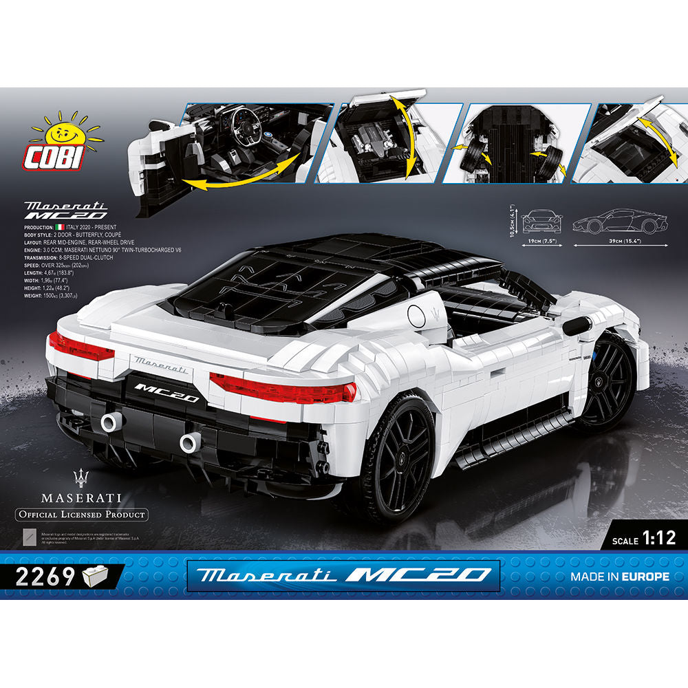COBI Maserati MC20: Set #24335 – COBI Official Store