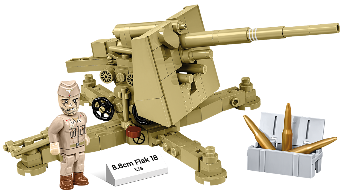 COBI 8.8cm FLAK 18 Artillery : Set #3141
