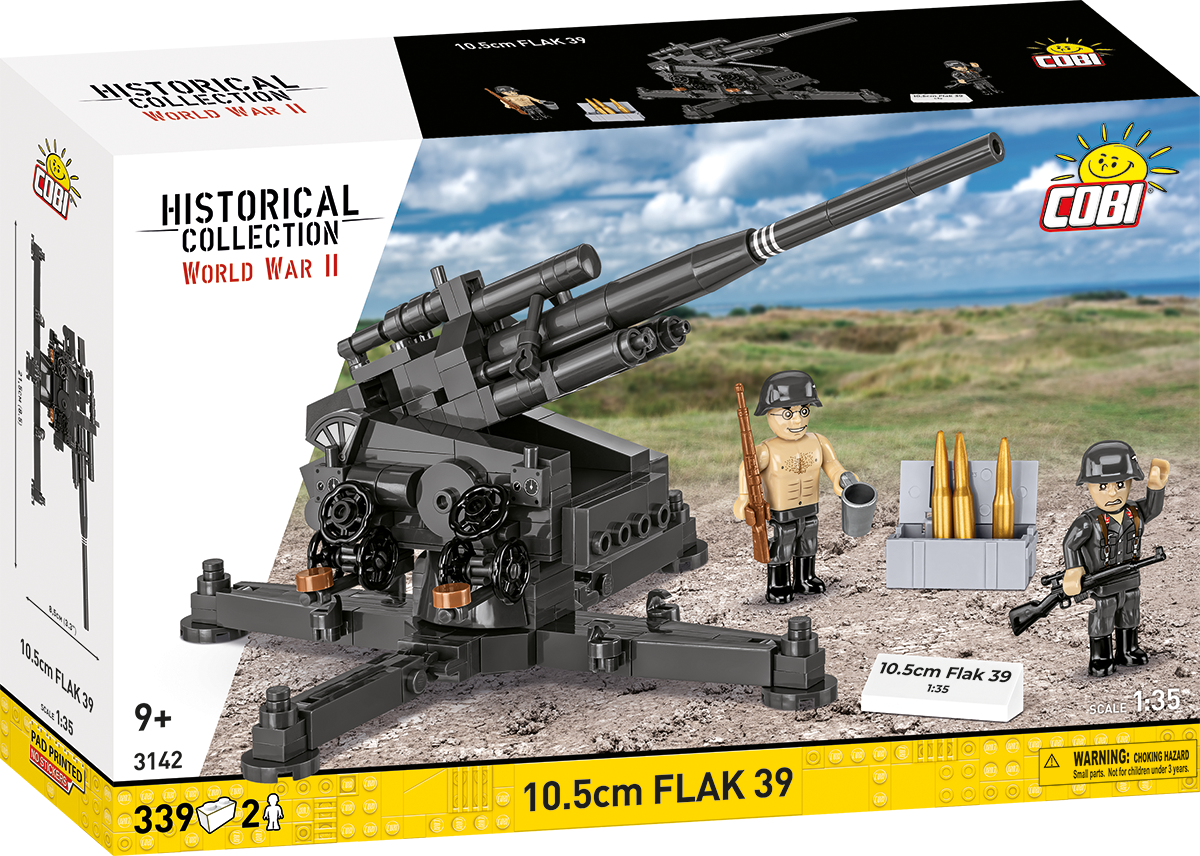 COBI 10.5cm FLAK 39 Artillery : Set #3142