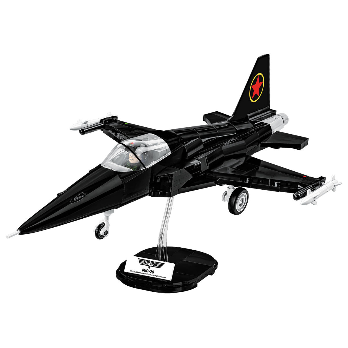 Avión de combate COBI TOP GUN MIG-28: Set #5859