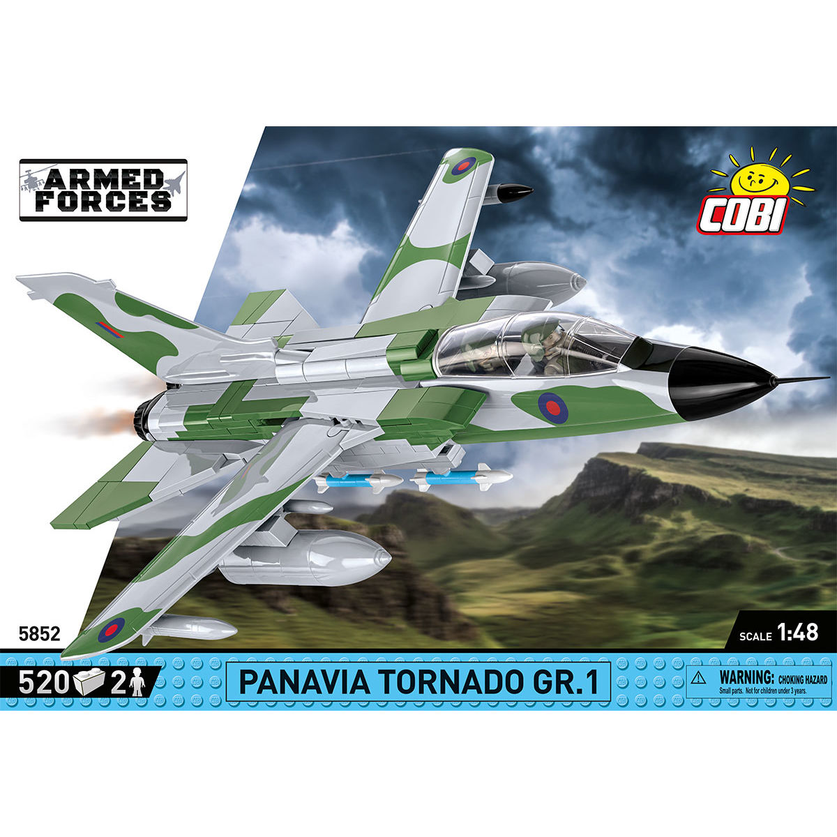 Avión de combate COBI Panavia Tornado GR.1: Conjunto n.° 5852
