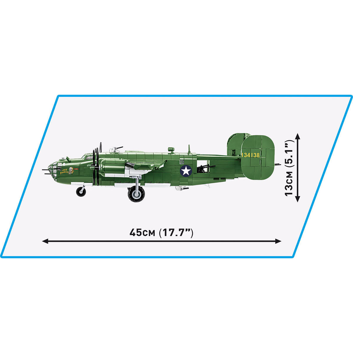 Bombardero COBI Consolidated B-24D Liberator: Conjunto n.° 5739